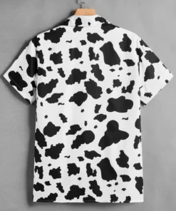 Beach Buttons Mens Cow Print Shirt 2 jpg